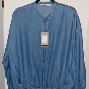 Zara Denim Bomber